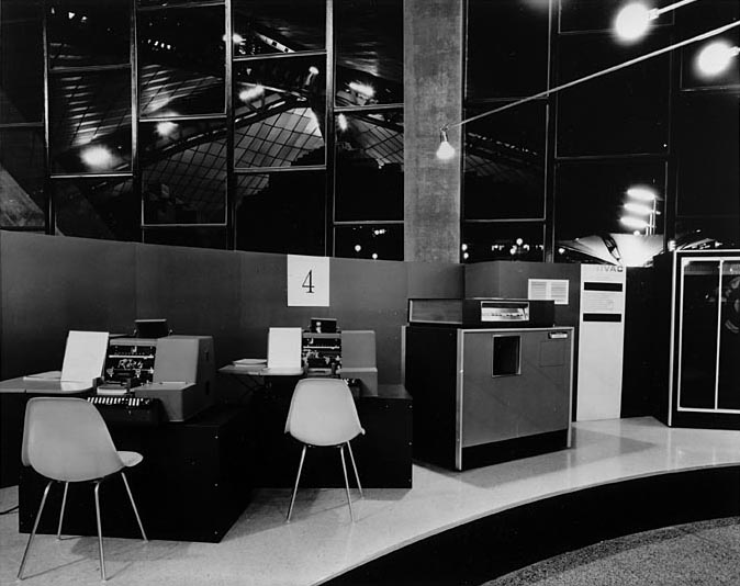 Univac keypunch stations